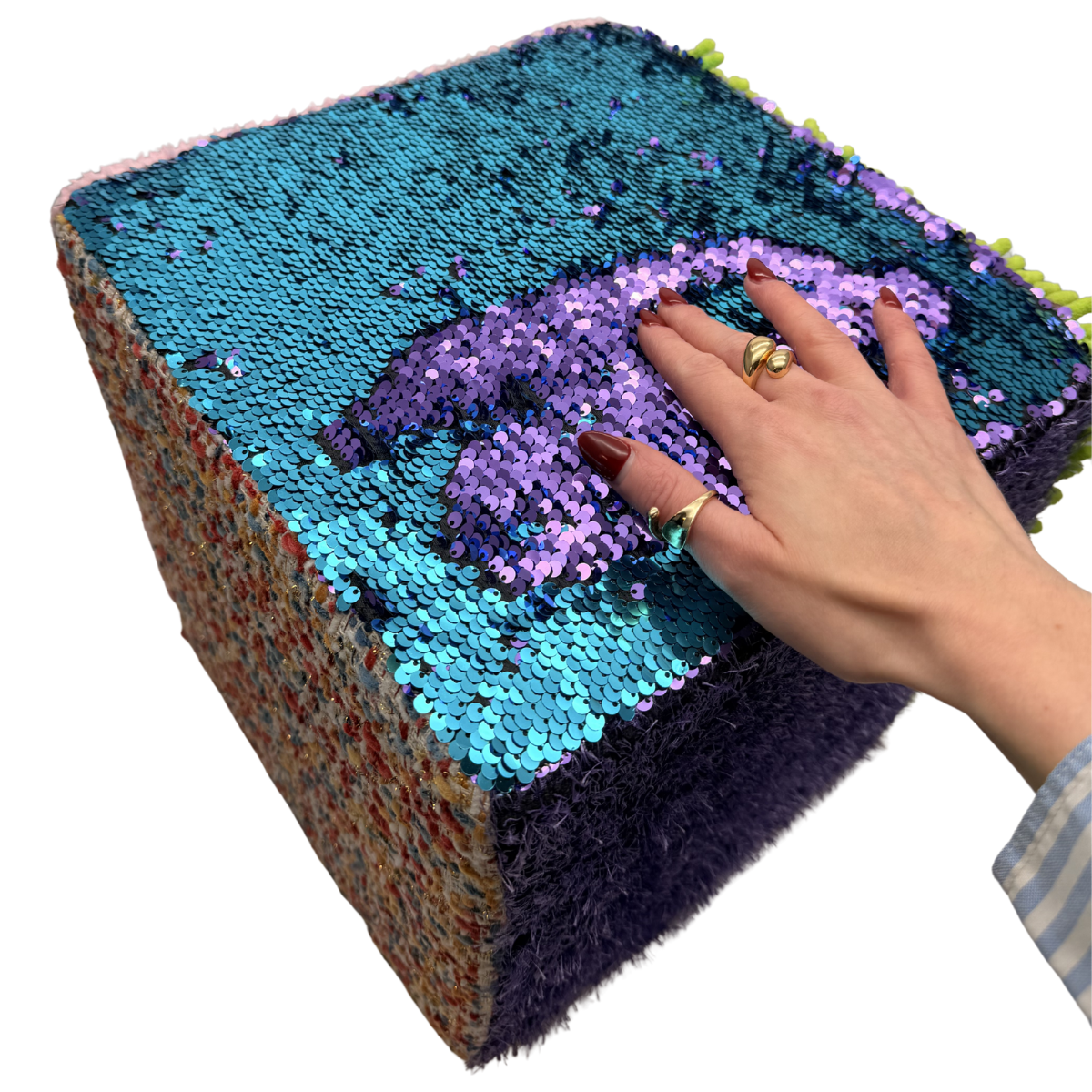 Giant Textured Cube