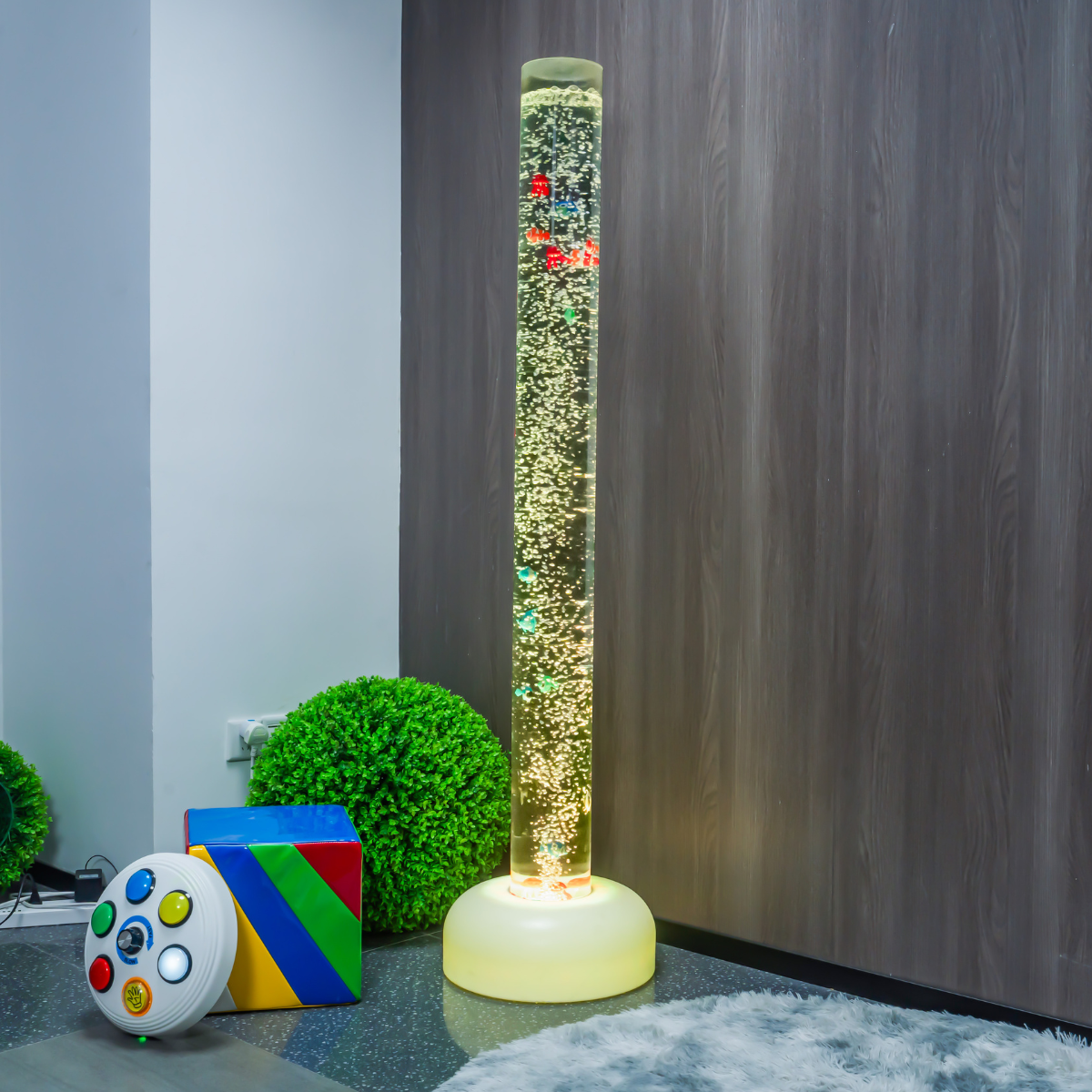 180cm Bubble Tube with Light Up Base