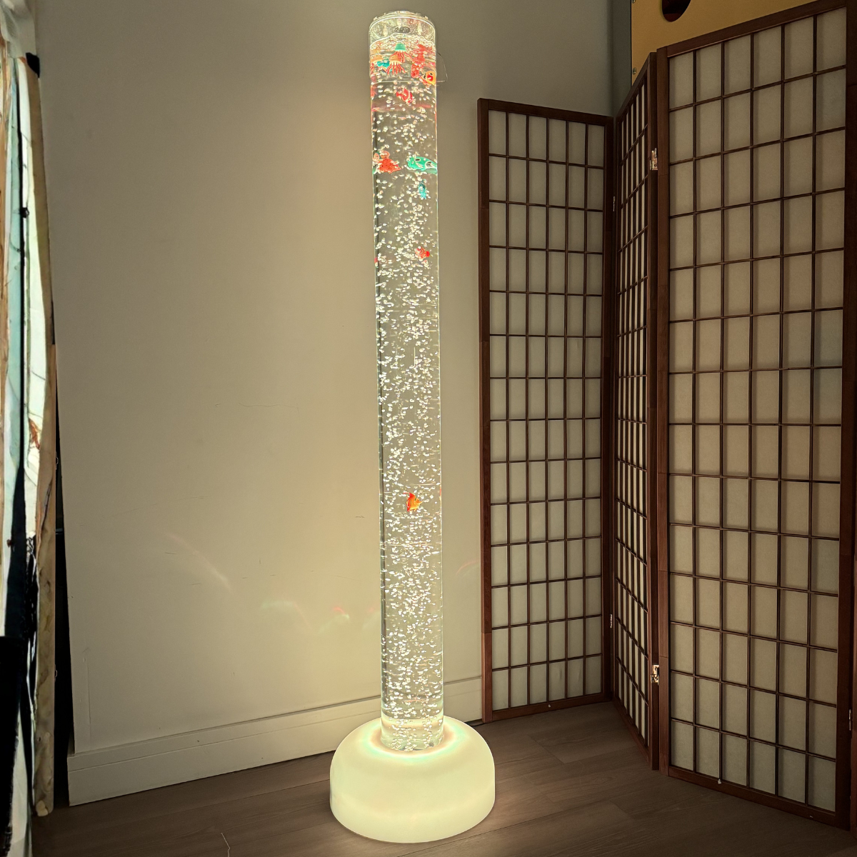 180cm Bubble Tube with Light Up Base
