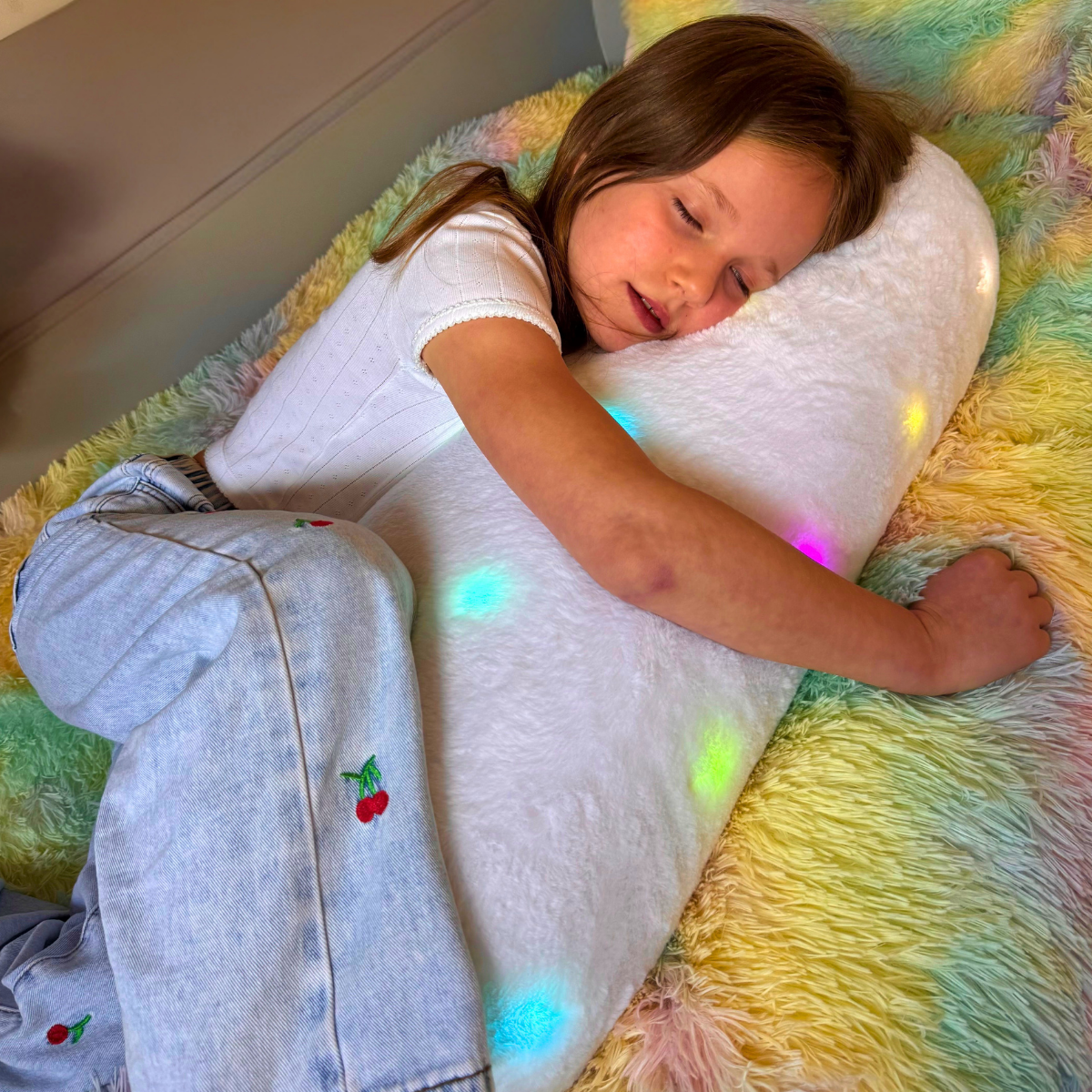 LED Bolster Cushion – White