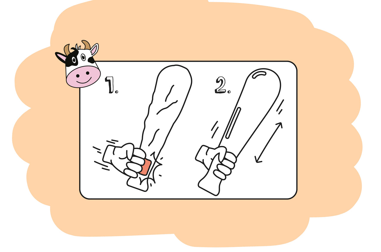 SELF INFLATABLE FARM ANIMAL FOIL BALLOON