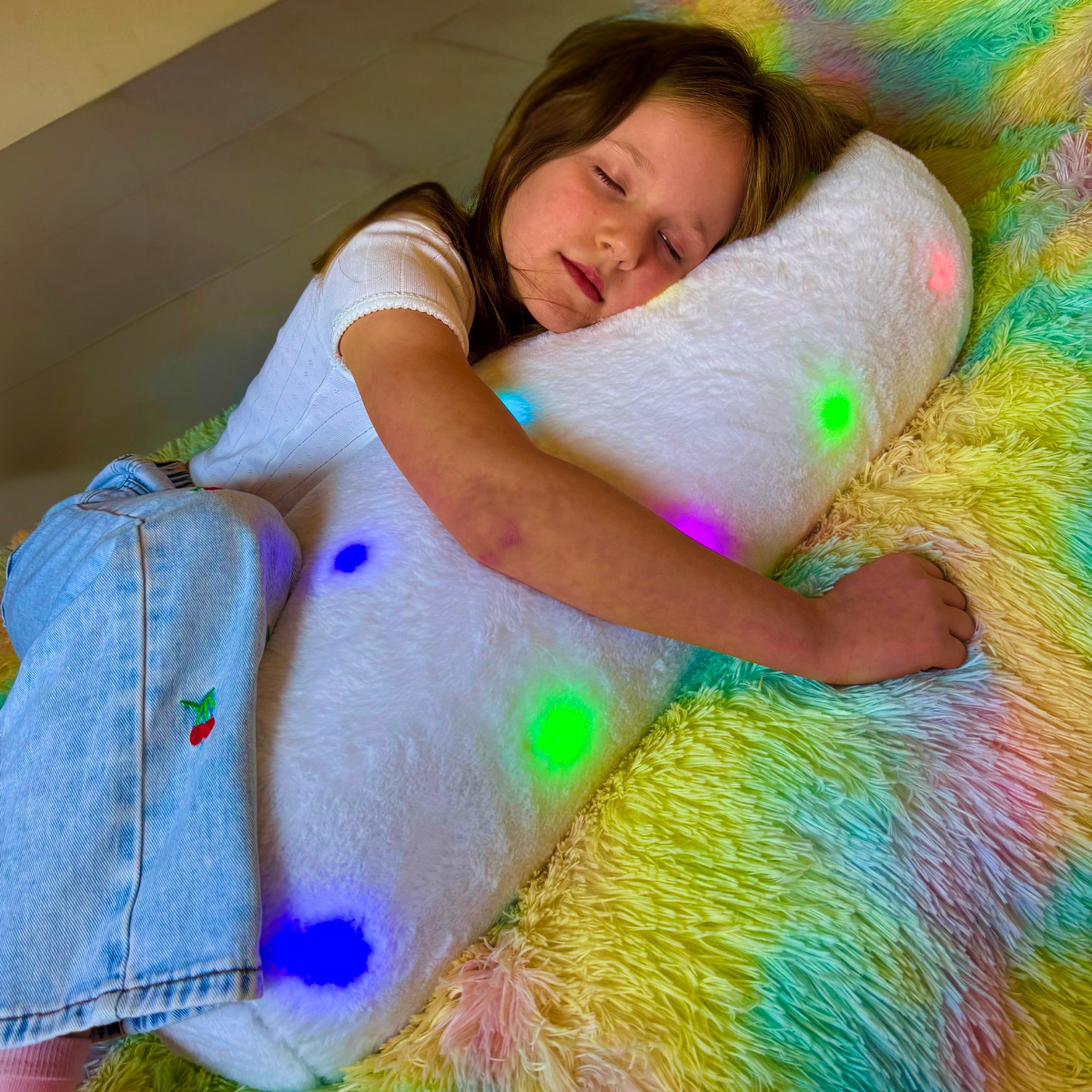 LED Bolster Cushion – White