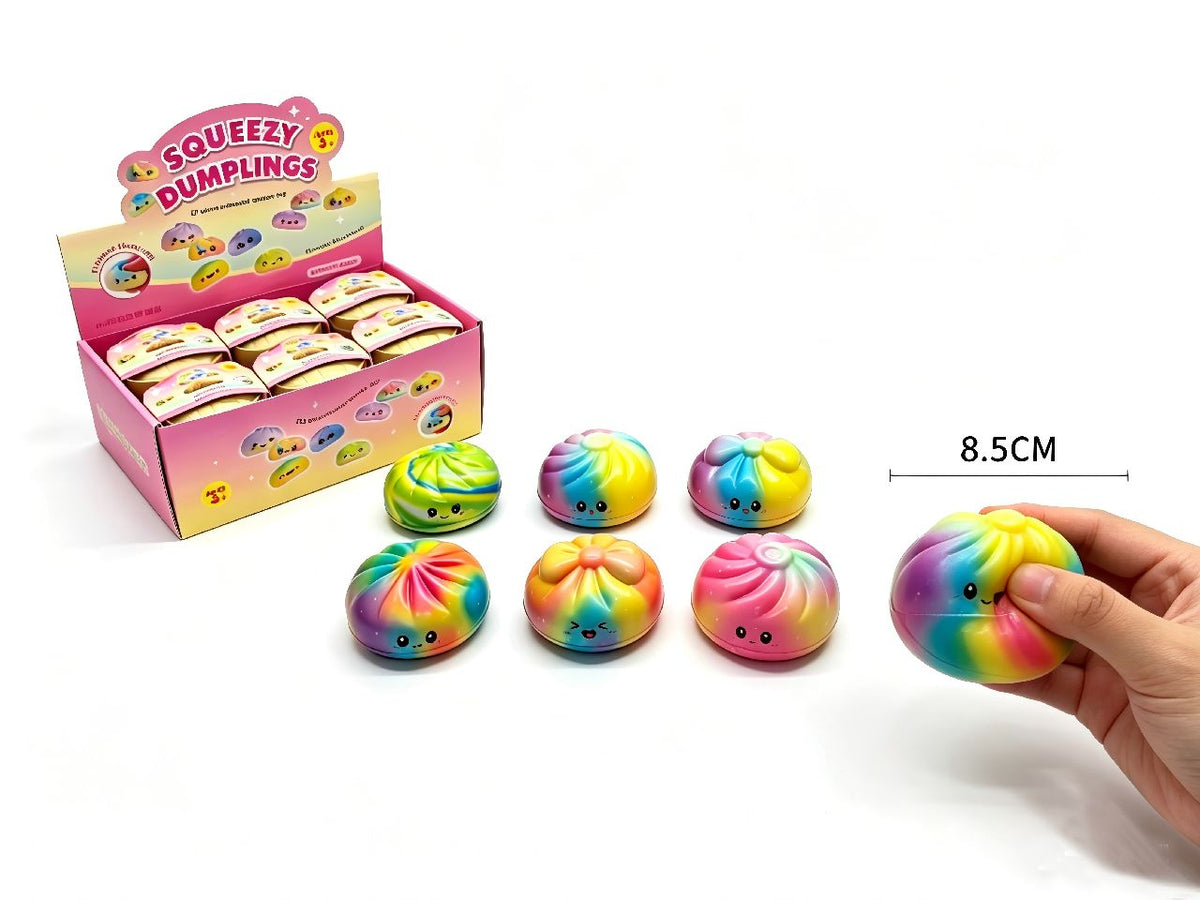 SLOW RISE RAINBOW DUMPLING WITH STEAMER 8.5CM