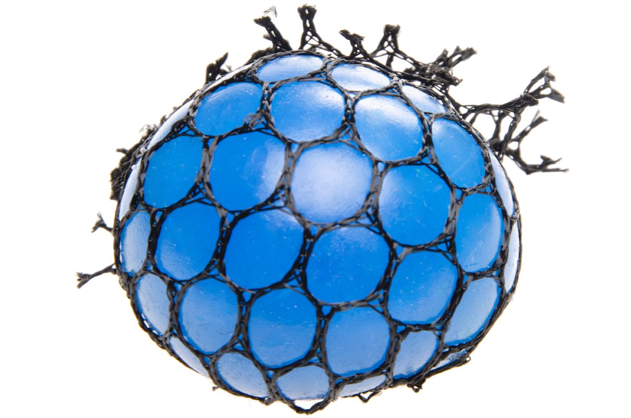 SQUEEZE MESH BALL 45MM, FULL COLOR