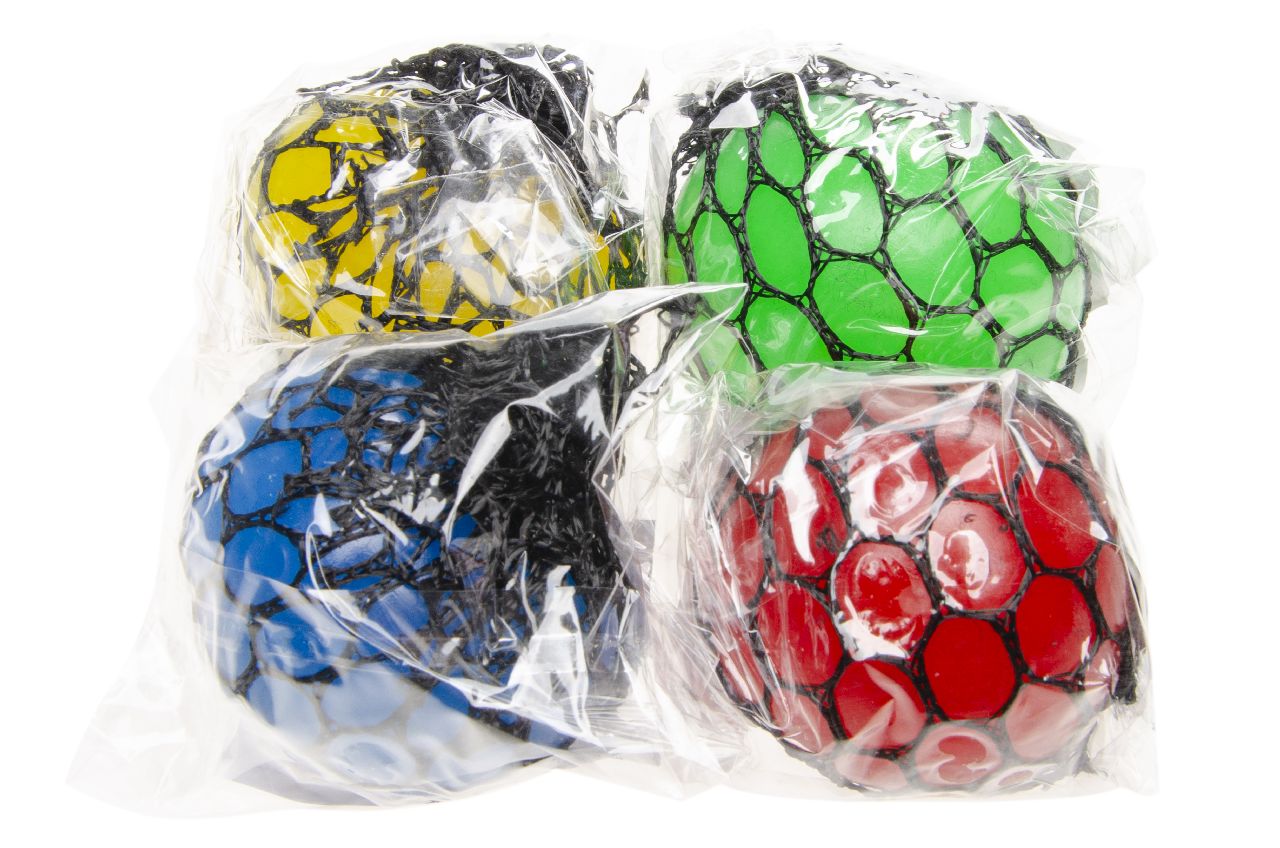 SQUEEZE MESH BALL 45MM, FULL COLOR