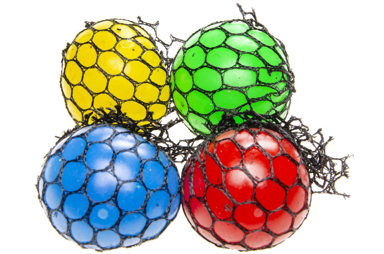 SQUEEZE MESH BALL 45MM, FULL COLOR