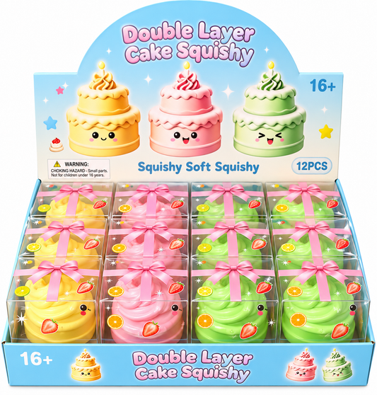 Squishy Crunchy Birthday Cake