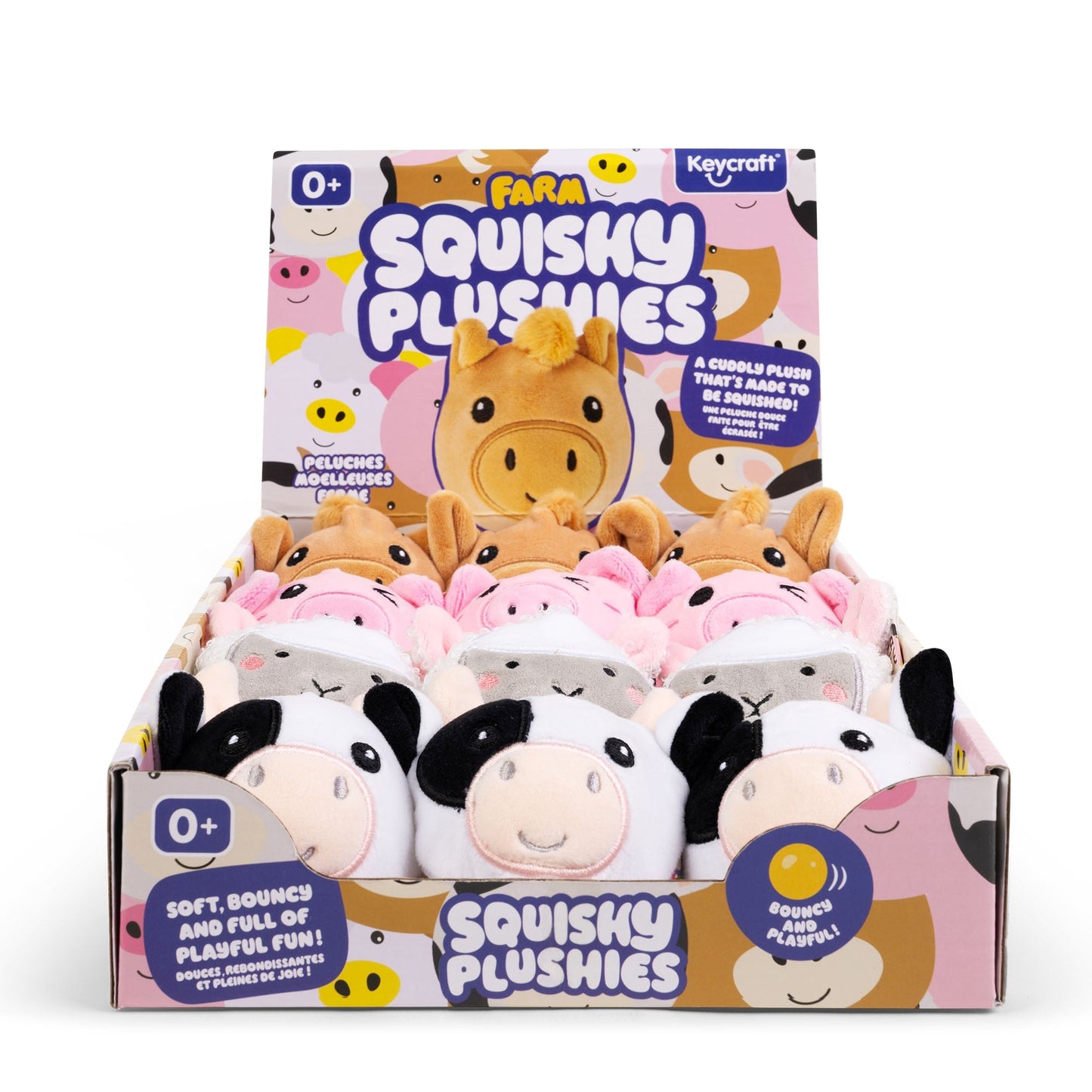 Farm Animal Squishy Plushies Sensory Toy