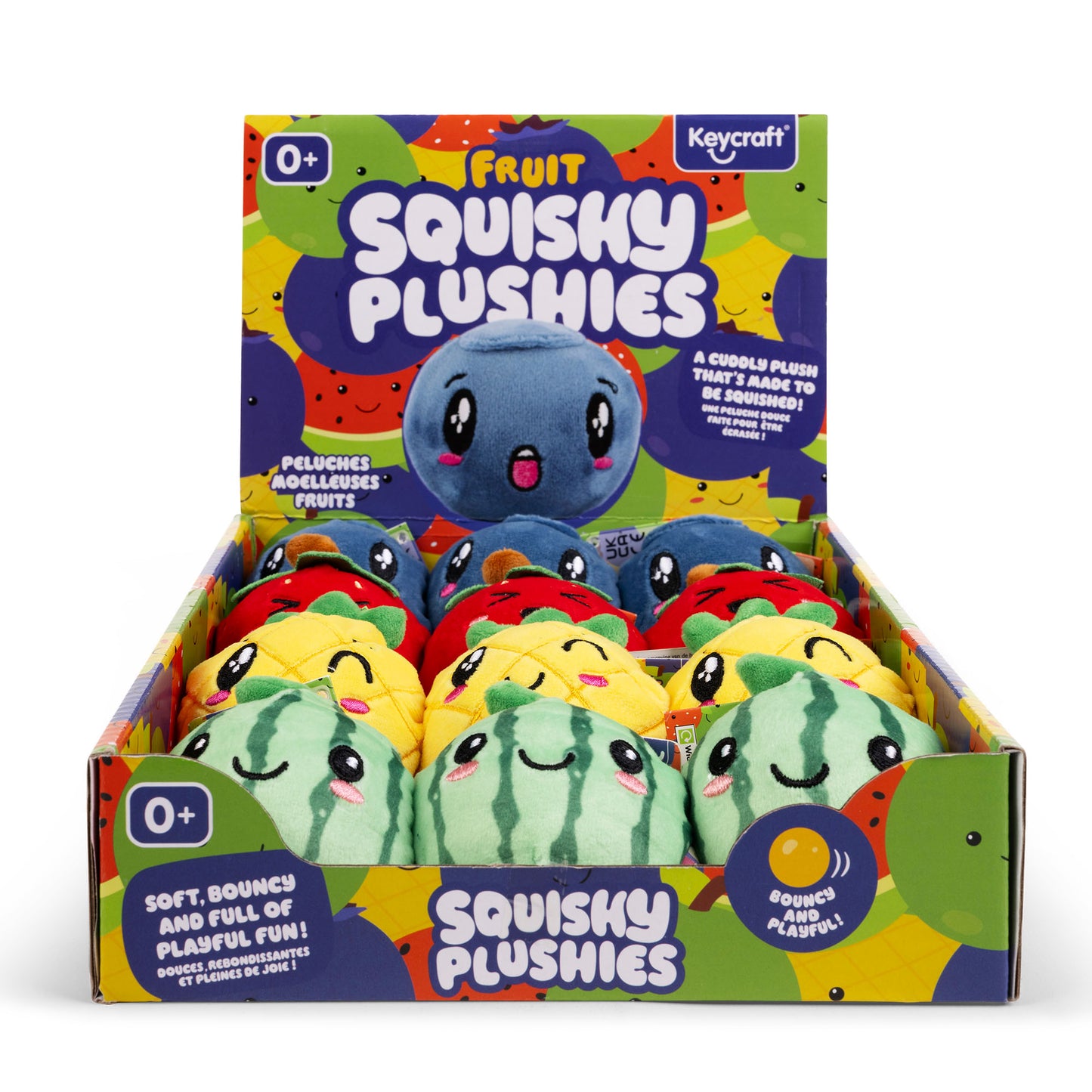 Fruit Squishy Plushies Sensory Toys