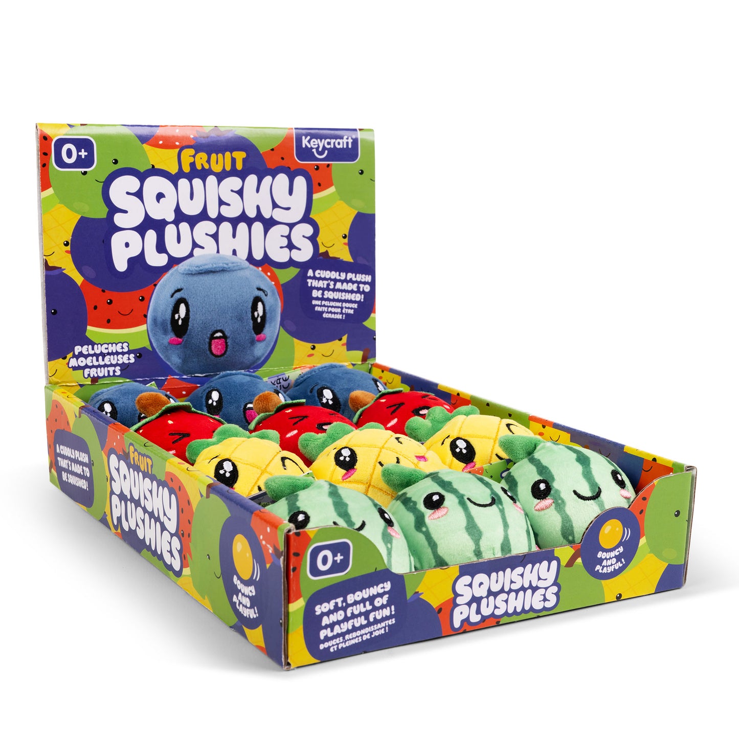 Fruit Squishy Plushies Sensory Toys