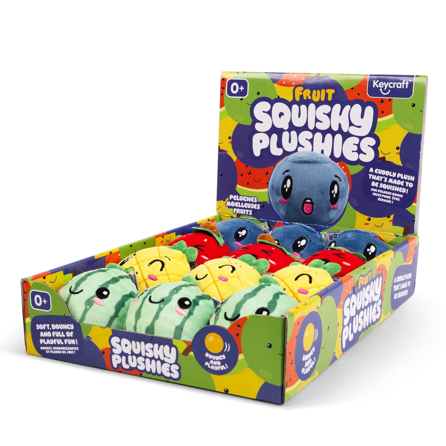 Fruit Squishy Plushies Sensory Toys