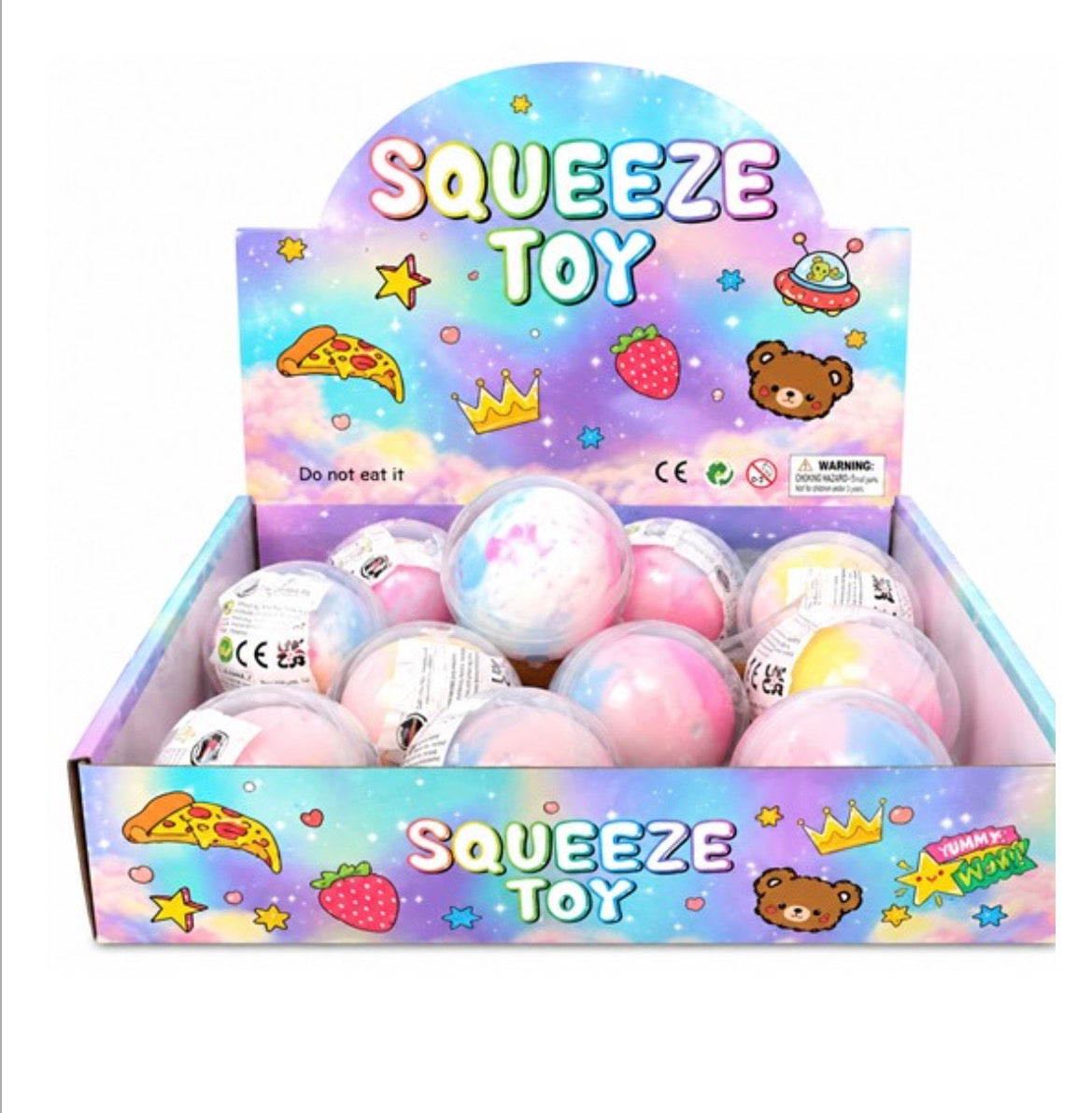 SQUISHY WAX CRACKLE BALL