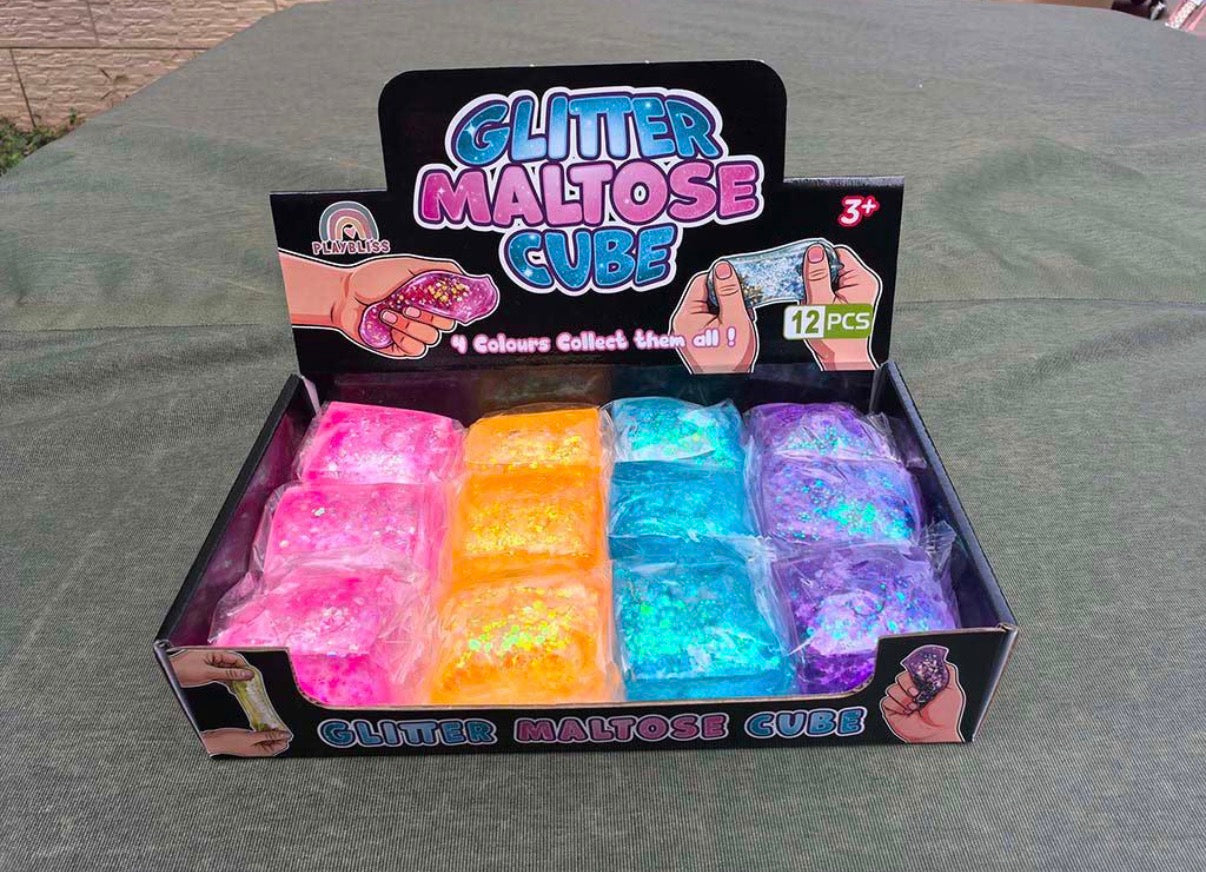 Glitter Maltose Cube