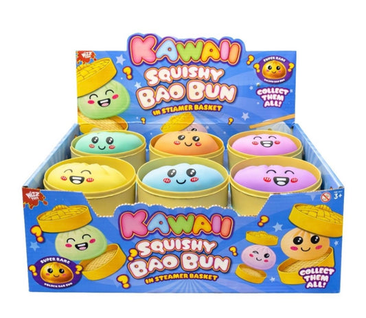 WIZZ TOYS PASTAL BAO DUMPLING WITH MALTOSE IN BASKET 8.5CM