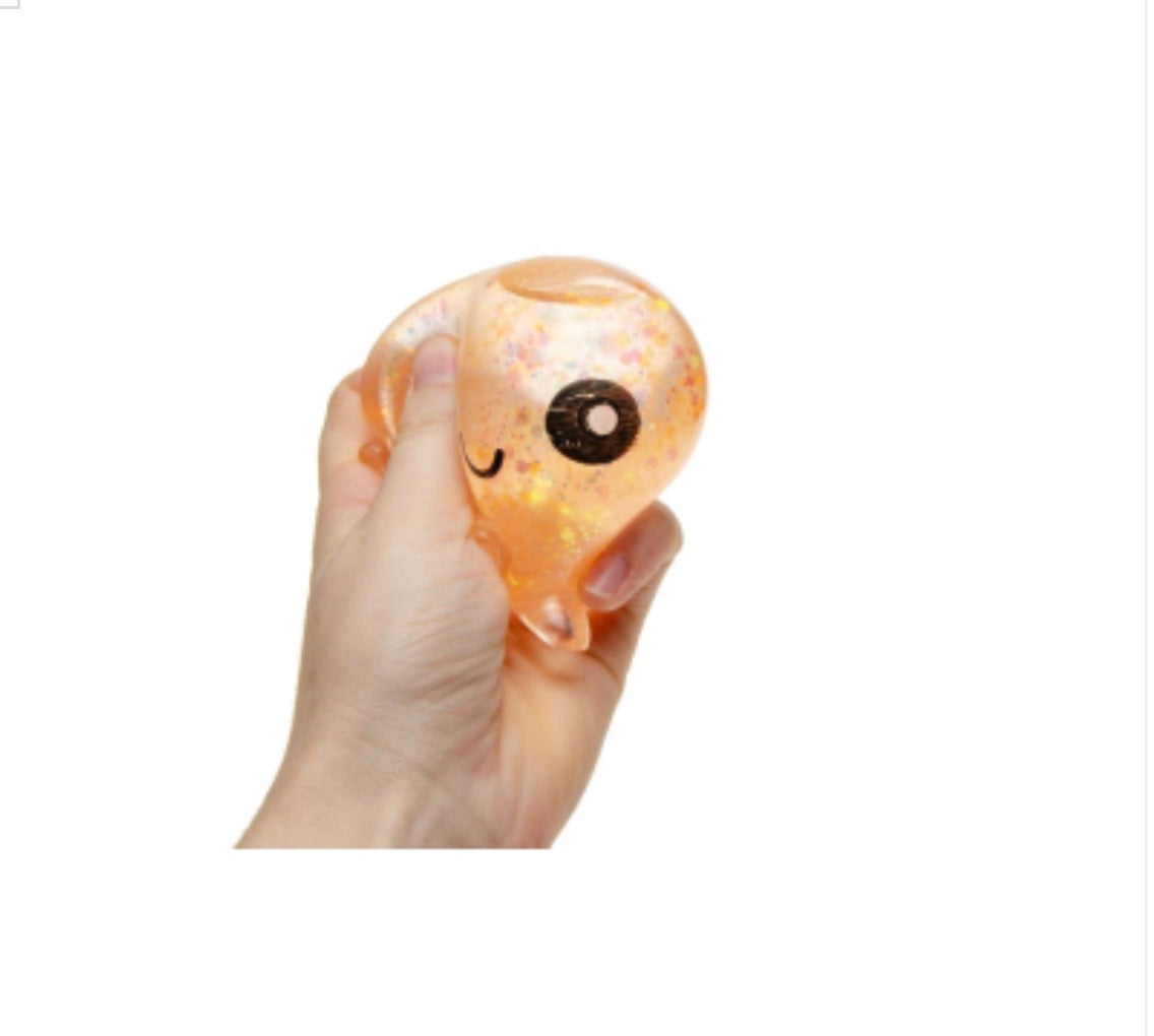 SQUEEZE GLITTER OCTOPUS