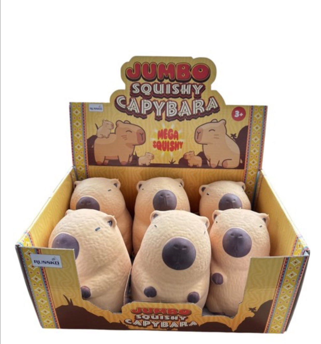 JUMBO SQUISHY CAPYBARA