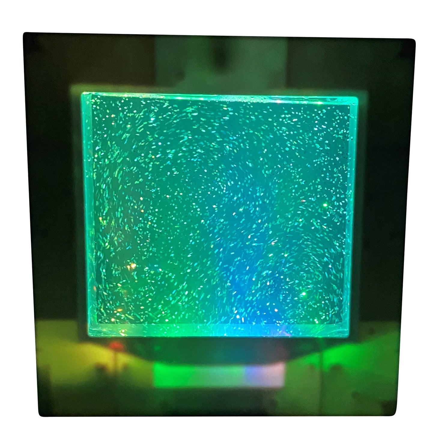 Glitter filled Square
