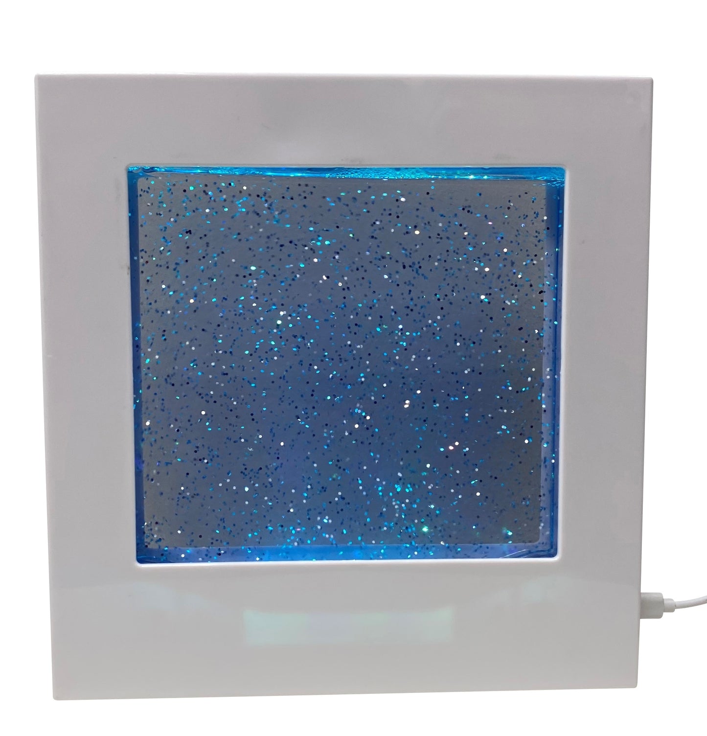 Glitter filled Square