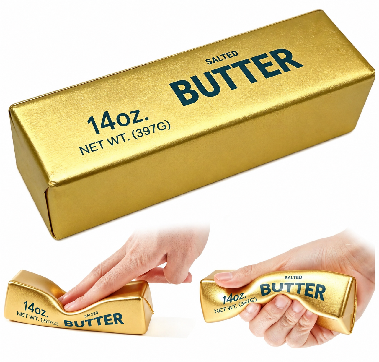 Slow Rising Squeezy 14oz Gold Butter