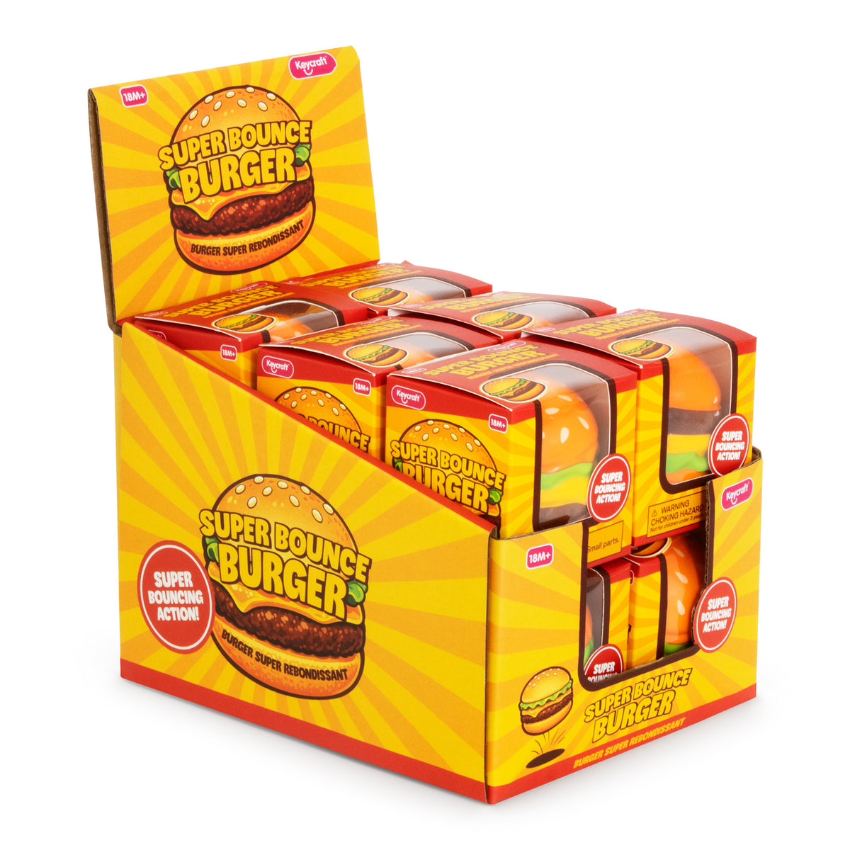 Super Bounce Burger Ball