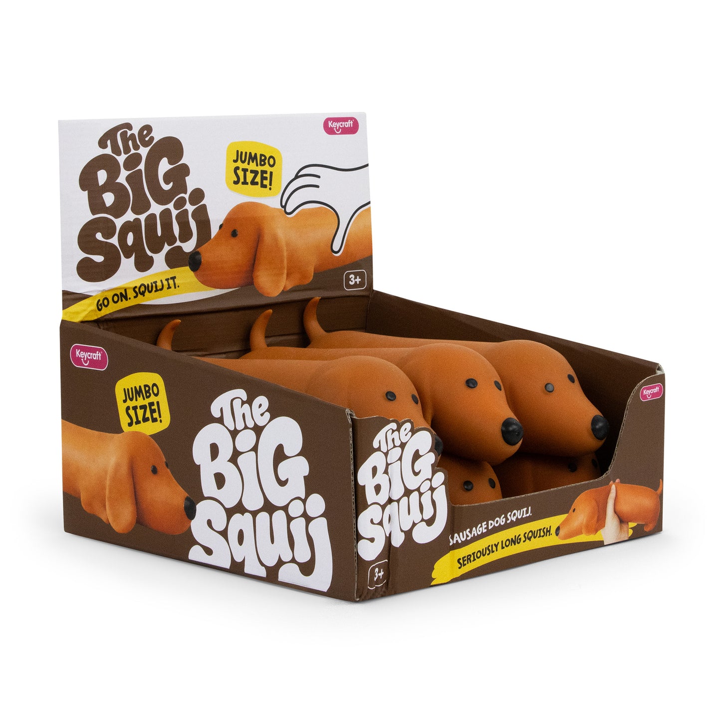 The Big Squij Dachshund Slow-Rise Squishy Toy