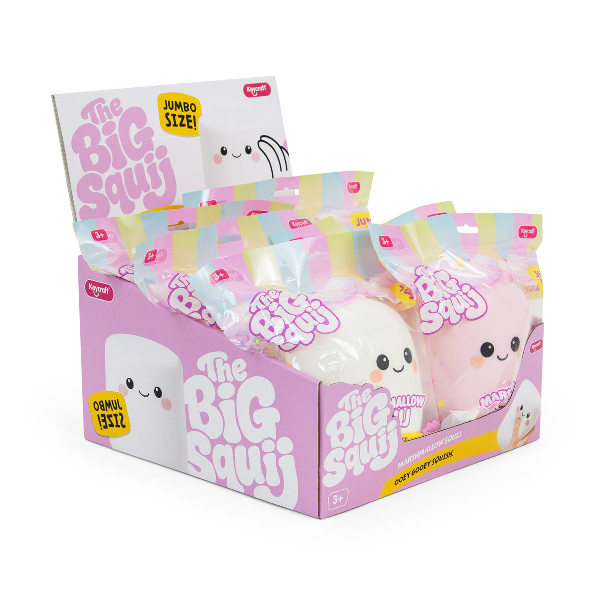 The Big Squij Marshmallow Slow-Rise Squishy Toy