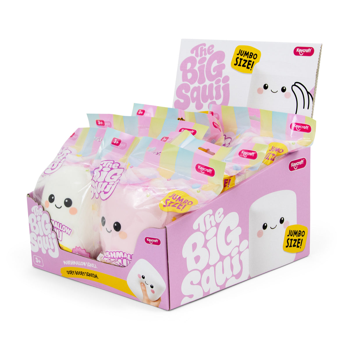 The Big Squij Marshmallow Slow-Rise Squishy Toy