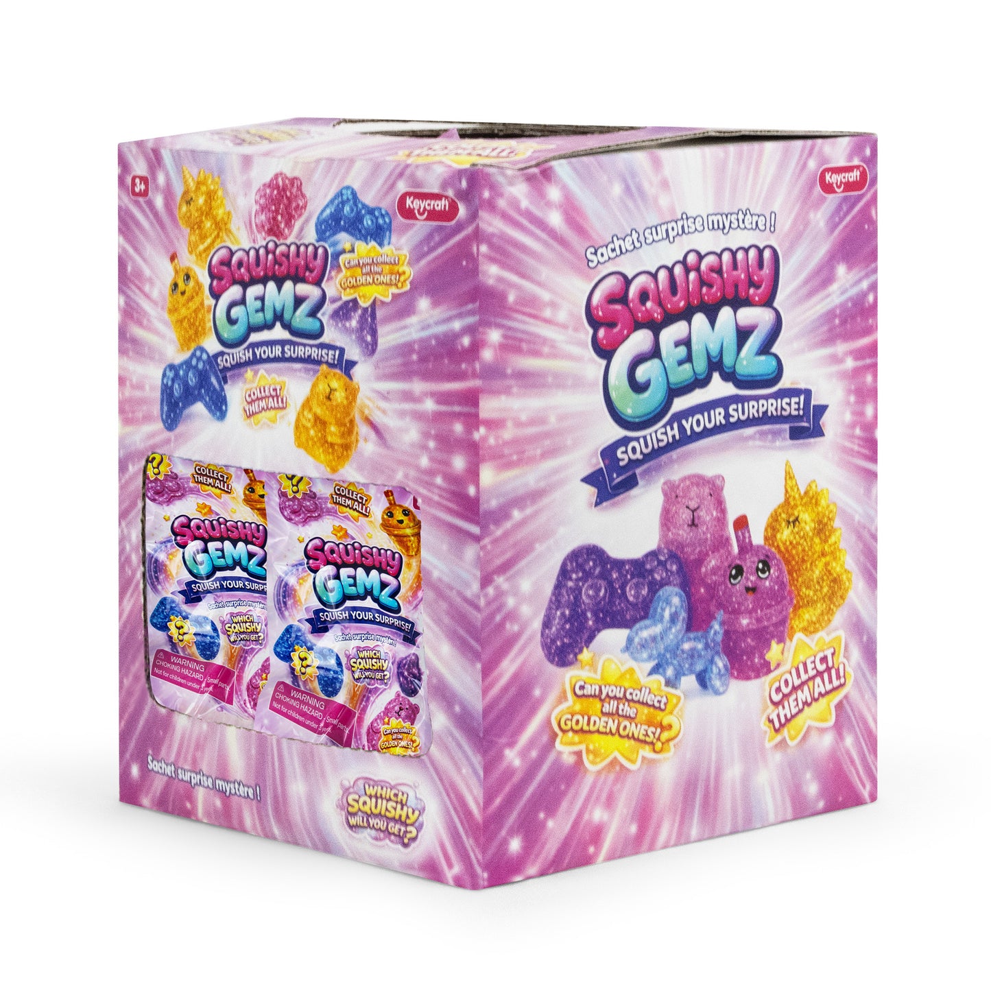 Squishy Gemz Mystery Toy Bag