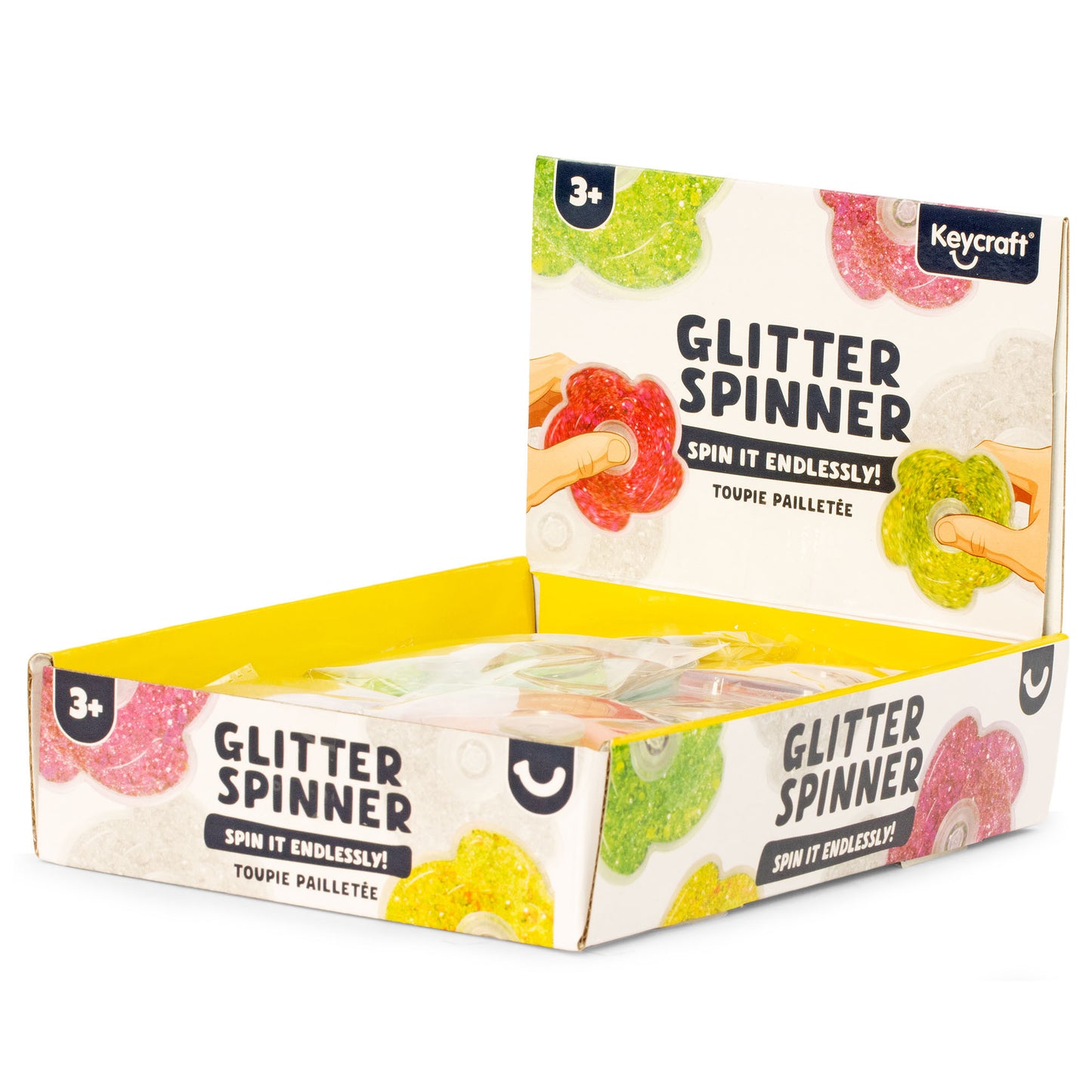 Glitter Spinner Sensory Toy