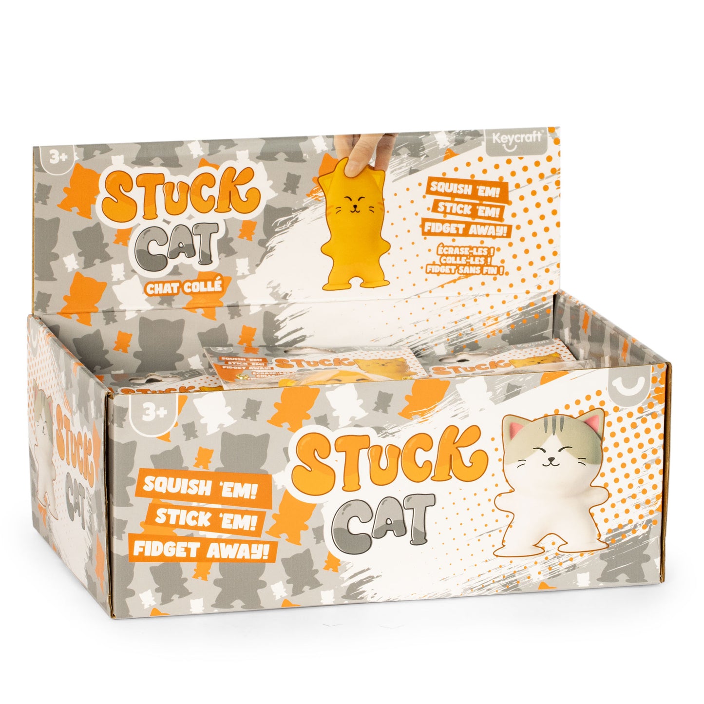 Stuck Cat Sensory Toy