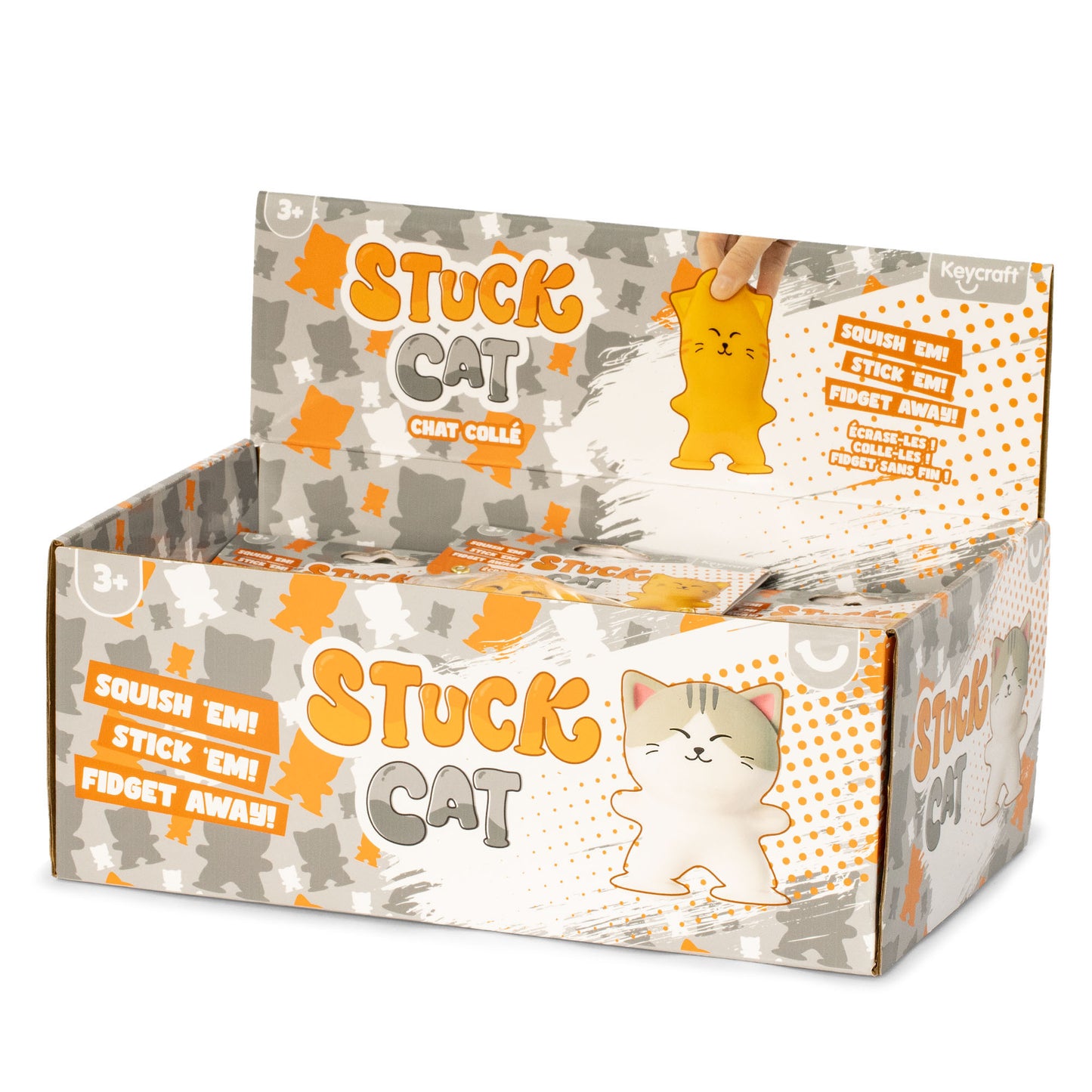 Stuck Cat Sensory Toy
