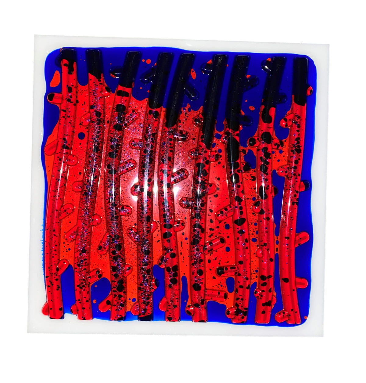 Textured Massage Sensory Liquid Tiles Set of 4 – 30cm