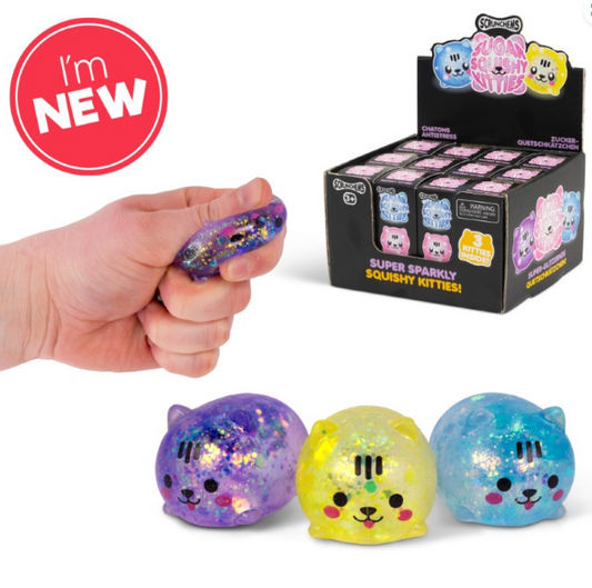 SCRUNCHEMS DIDDY SQUISHY KITTIES - 3PK
