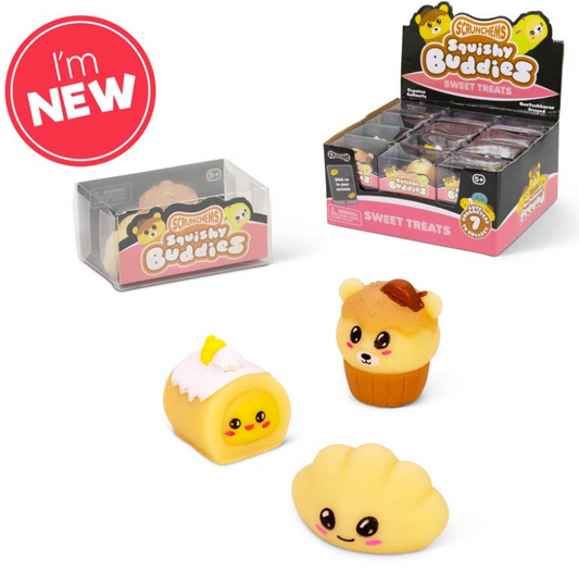 SCRUNCHEMS SQUISHY BUDDIES - SWEET TREATS