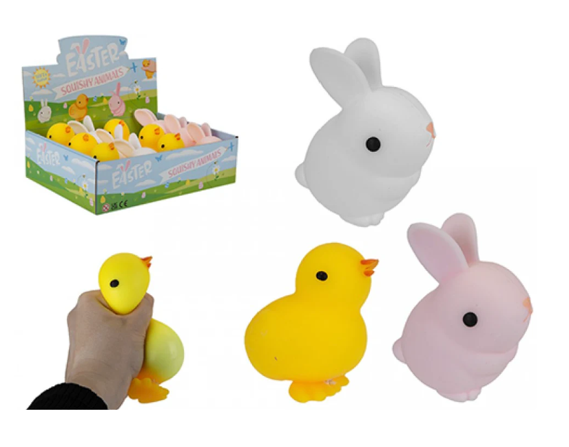 SPRINGTIME SQUISHY ANIMALS