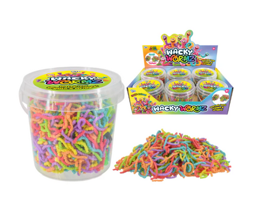Moving Multi-Colour Wormz (200g) - Tub