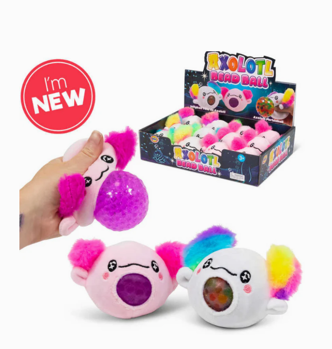 AXOLOTL PLUSH SQUISH BALL