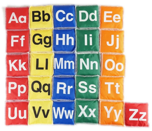 Alphabet Bean Bags