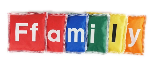 Alphabet Bean Bags