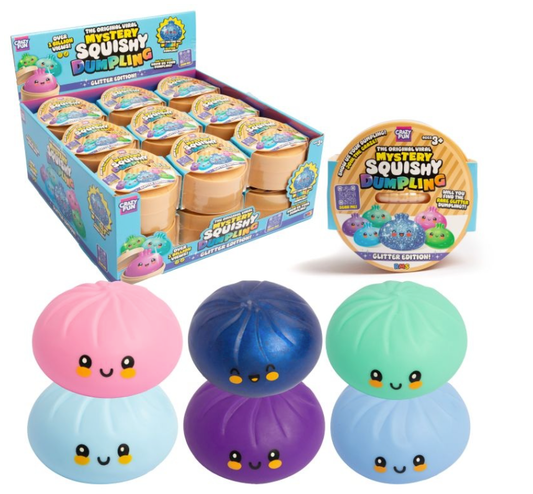 RMS 8.5CM CRAZY FUN GLITTER EDITION DUMPLING