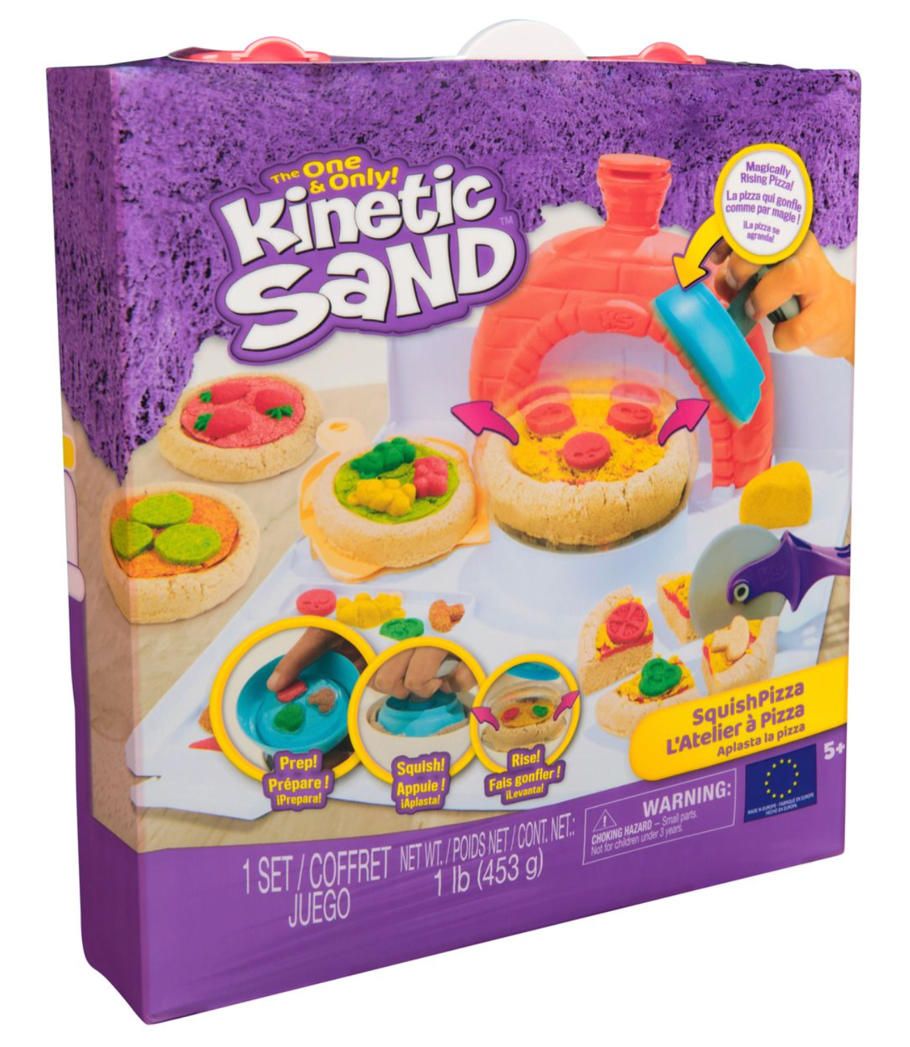 Kinetic Sand Squish Pizza