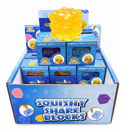 Geometrt Square Bubble Block