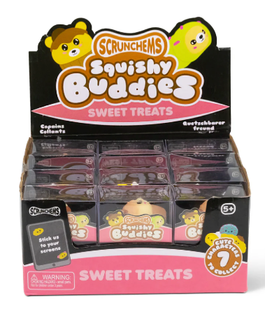 SCRUNCHEMS SQUISHY BUDDIES - SWEET TREATS