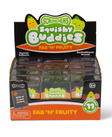 SCRUNCHEMS SQUISHY BUDDIES - FAB N FRUITY