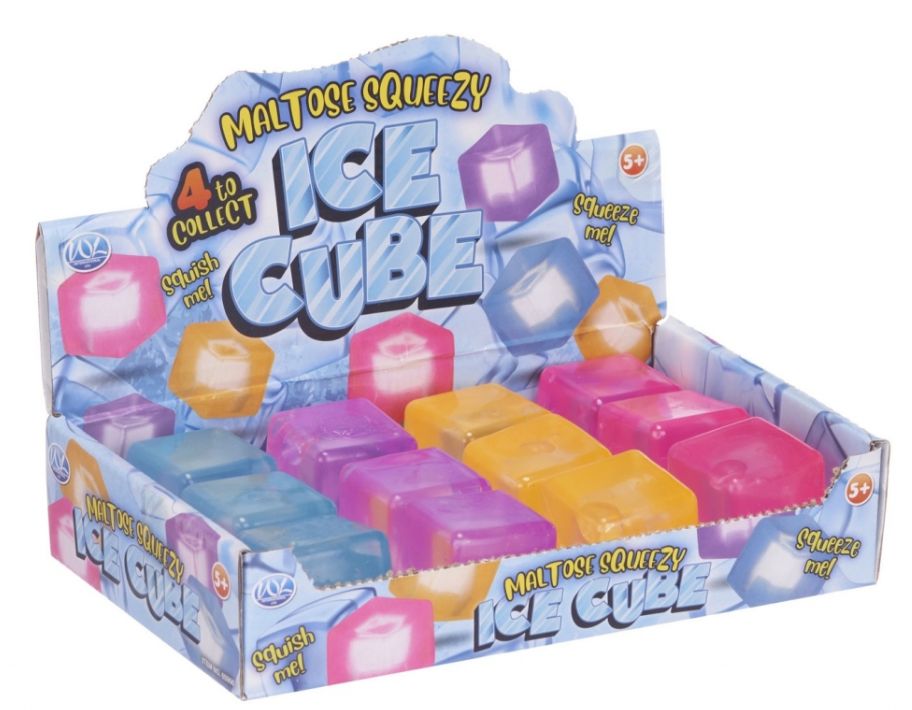 MALTOSE ICE CUBE 4 ASST (DB) 3.5x3.5x3.3cm