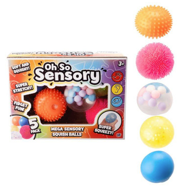 Oh So Sensory Mega Sensory Squish Ball Pack