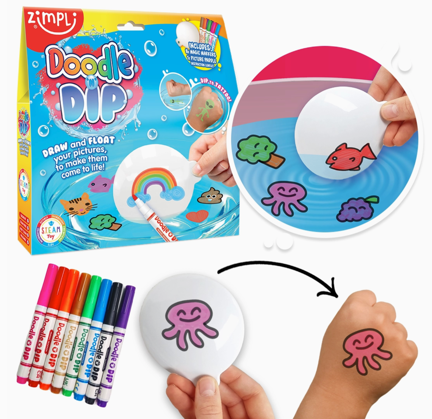 Zimpli Doodle N Dip
