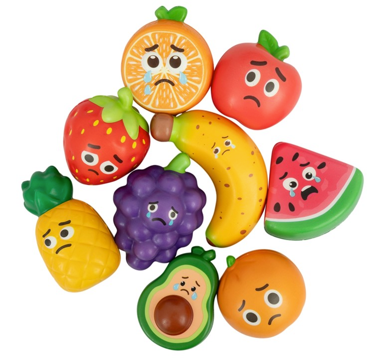 8CM SQUISHY FRUIT