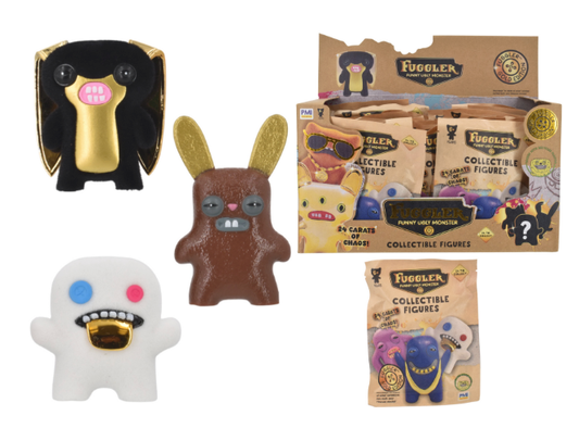 Fuggler S3 Gold Ed Collectible Figures 1pc Blind Bag