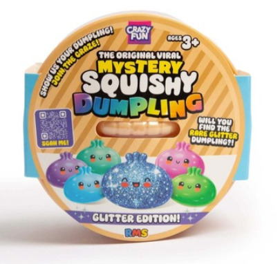 Crazy Fun Original Glitter Mystery Squishy Dumpling